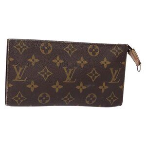 LOUIS VUITTON Monogram Bucket GM Accessory Pouch LV Auth th6283